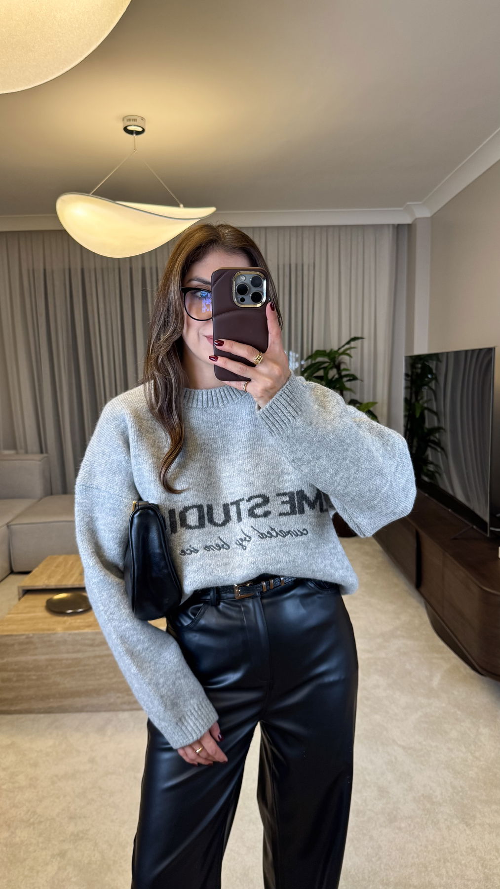 Embroidered Knit Sweater