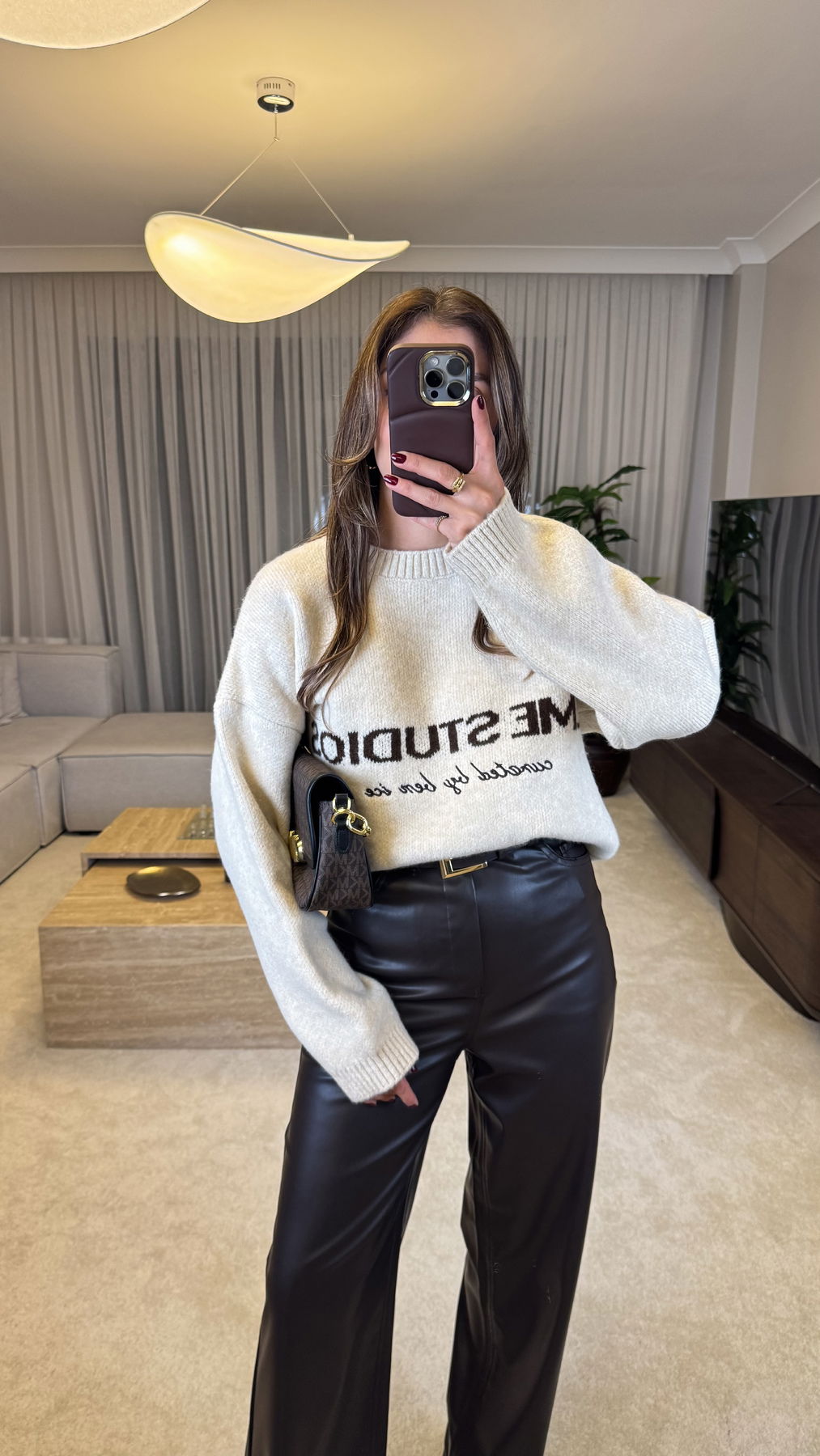 Embroidered Knit Sweater