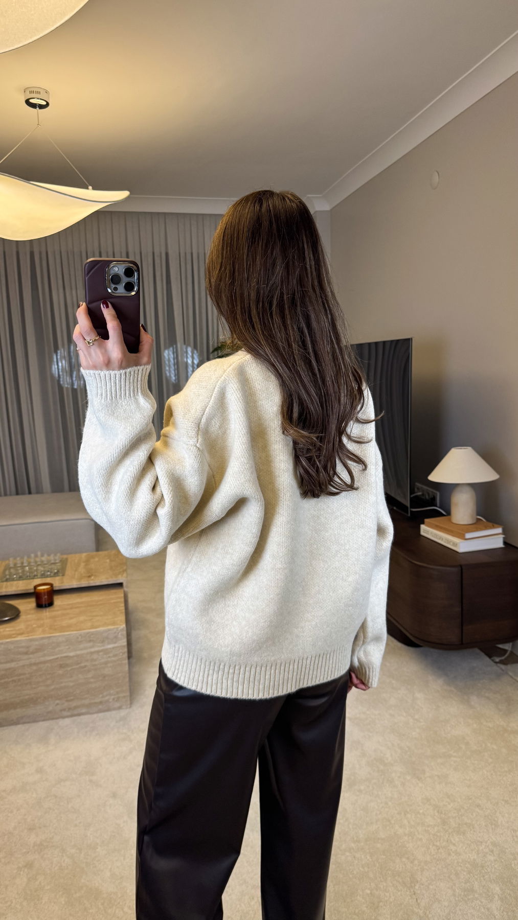 Embroidered Knit Sweater