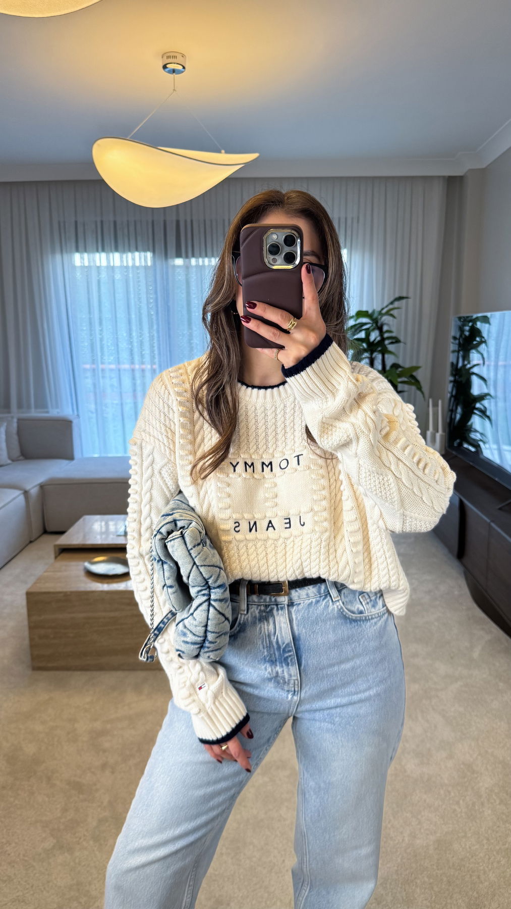 Embroidered Knit Sweater