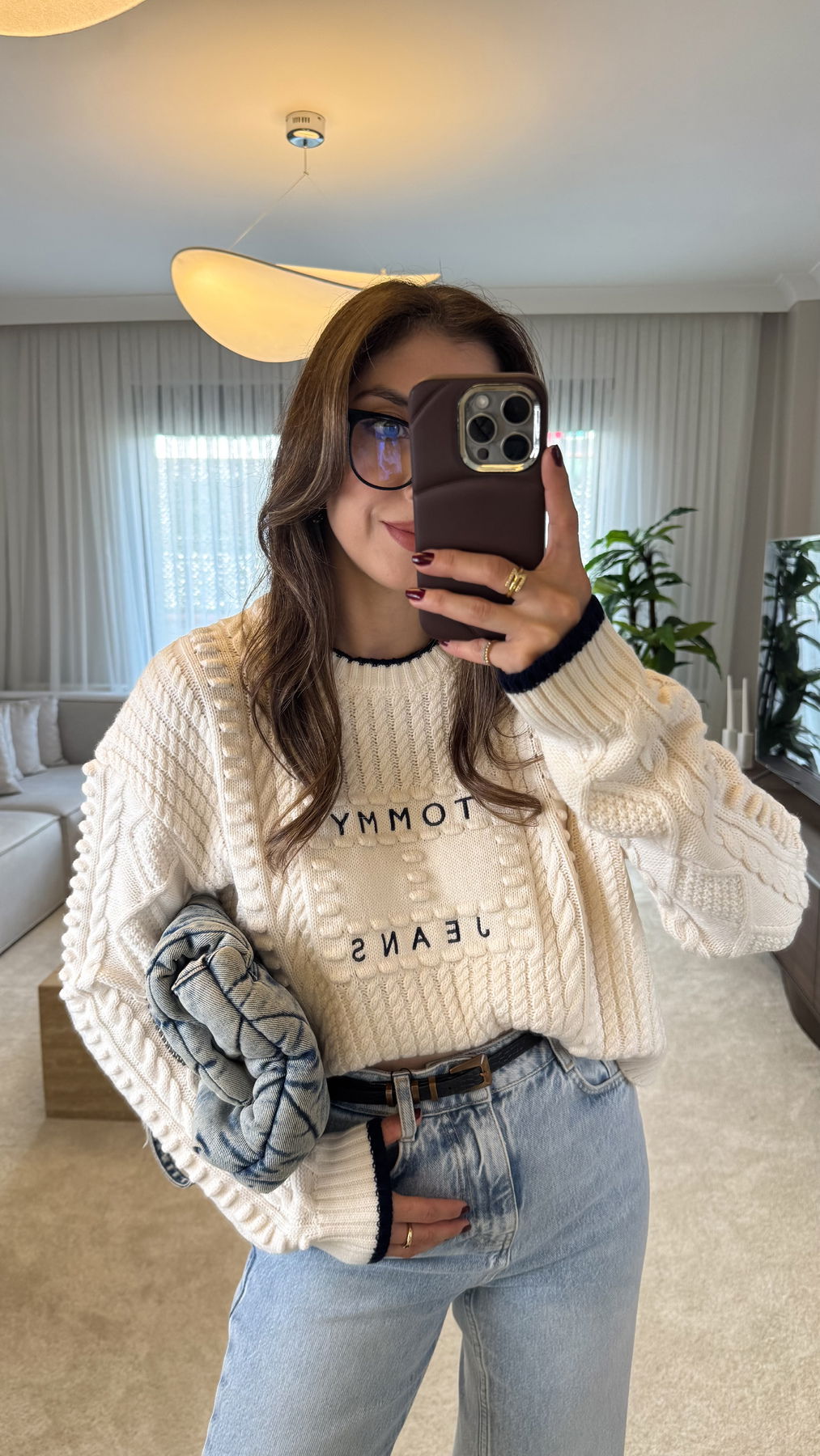 Embroidered Knit Sweater