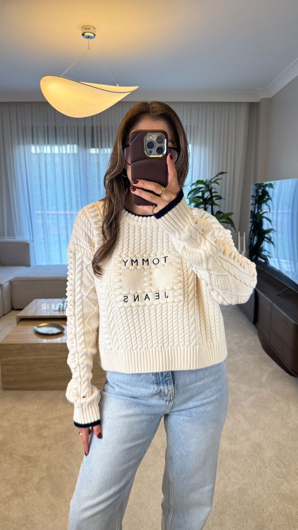Embroidered Knit Sweater