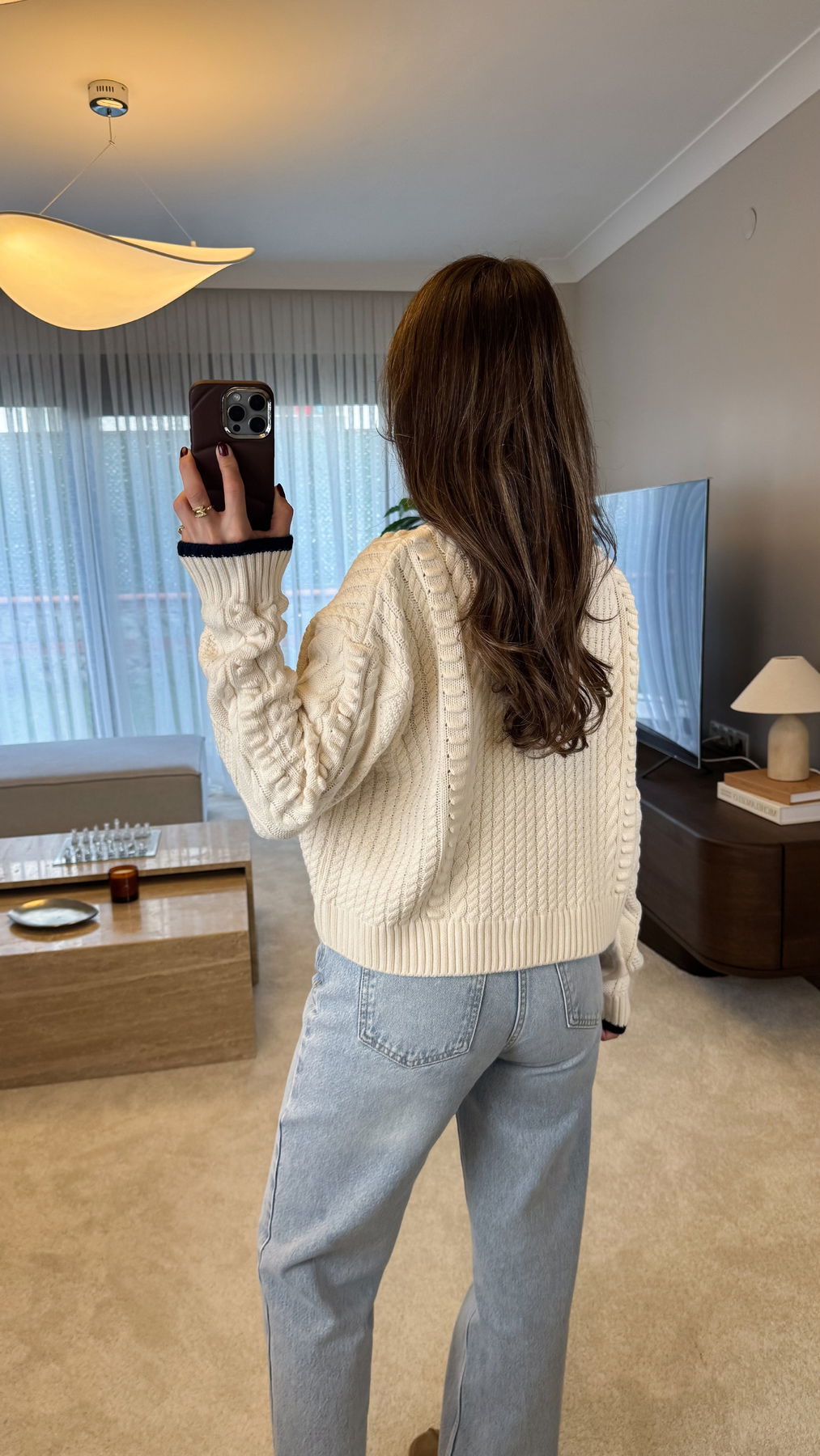 Embroidered Knit Sweater