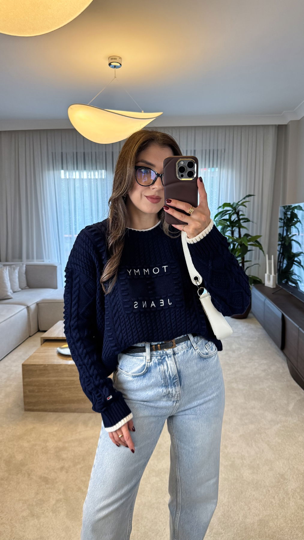 Embroidered Knit Sweater