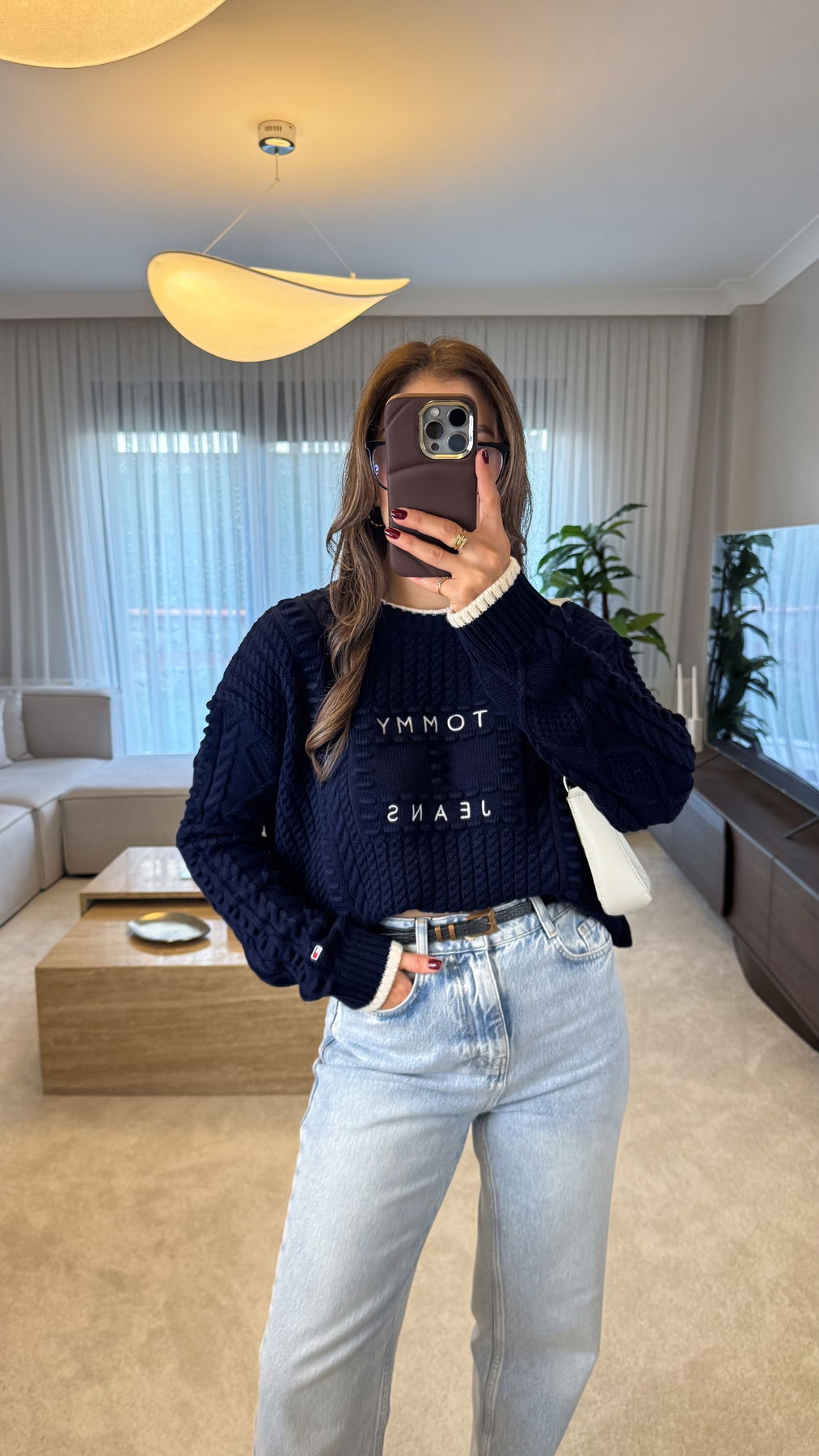 Embroidered Knit Sweater