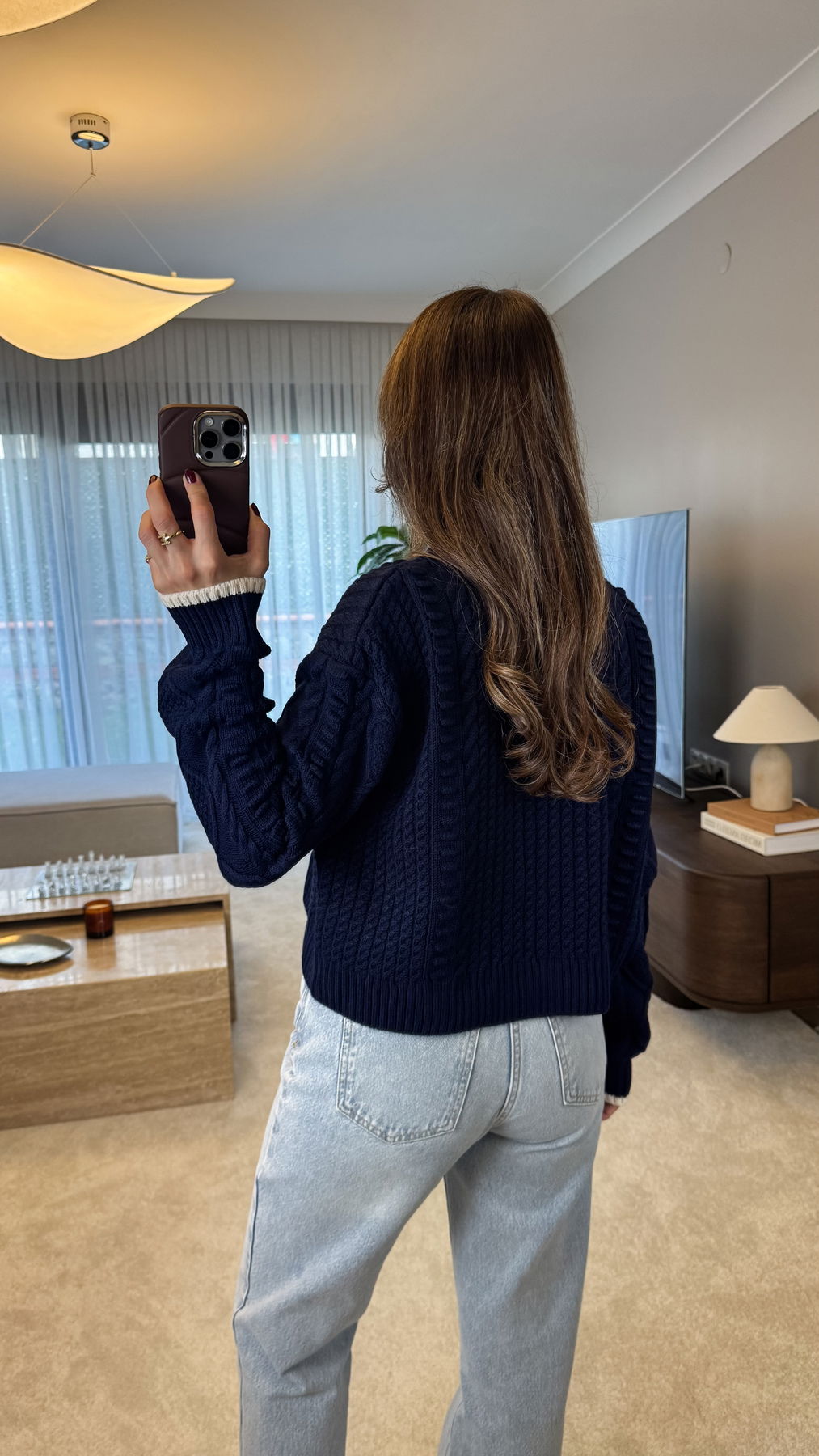 Embroidered Knit Sweater